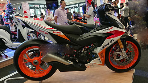Mãn nhãn với Honda Winner 150 độ kiểng phong cách Repsol đậm chất thể thao   MuasamXecom