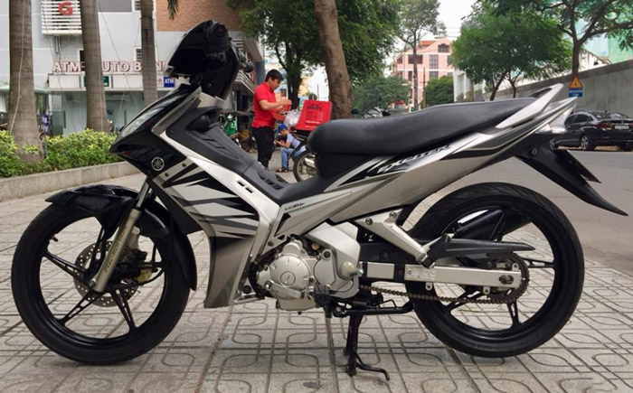 Yamaha Exciter 135 côn tự động hóa phom nhỏ white color đen thui tem RC biển cả HN ở Hà  Nội giá bán 248tr MSP 1047898